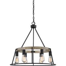  QUOIZEL BRT5006GK - Brockton Chandelier