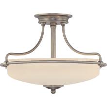  QUOIZEL GF1717AN - Griffin Semi-Flush Mount