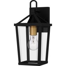  QUOIZEL HUL8406MBK - Hull Outdoor Lantern