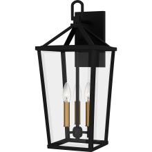  QUOIZEL HUL8409MBK - Hull Outdoor Lantern