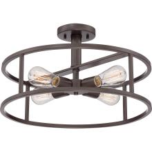  QUOIZEL NHR1718WT - New Harbor Semi-Flush Mount