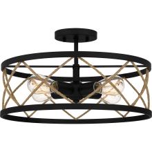  QUOIZEL QSF5632MBK - Quoizel Semi-Flush Mount