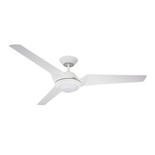 Kathy Ireland Home by Luminance Brands CF279SW - CF279SW - 60 IN SWEEP ECO WIFI IN SATIN WHITE