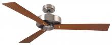 Kathy Ireland Home by Luminance Brands CF320CBS - CF320CBS - KEANE IN BRUSHED STEEL WITH NC/WA BLADES