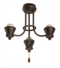 Kathy Ireland Home by Luminance Brands F495ORB - Three Light Oil Rubbed Bronze Fan Light Kit