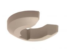 Kathy Ireland Home by Luminance Brands SW105 - White Fan Wall Mount Control